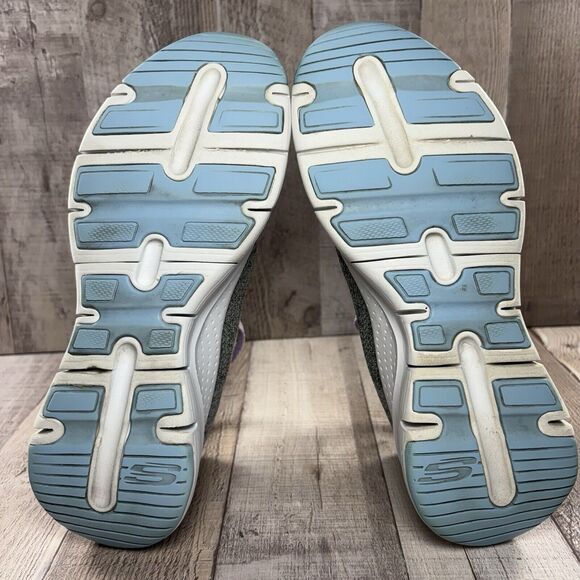 Skechers GO WALK Arch Fit 2.0 Womens Size 7 Running Shoes Sneakers Charcoal Gray - Picture 11 of 12